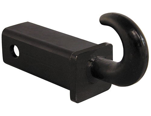 Buyers Products Receiver Mounted RM10H Tow Hook – 10,000 lb Straight‑Line Recovery, Fits 2 Inch Receiver Tubes, Corrosion‑Resistant Black Powder‑Coated Steel, Truck & Trailer Hitch Accessory