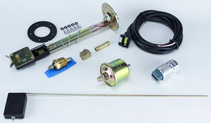 WH05BLF Classic Instruments White Hot 3In Speedo/Tach/2 Duals-Gm
