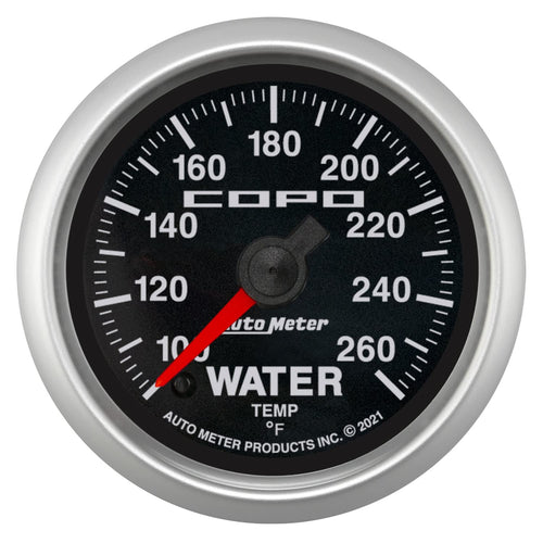 Water Temp AutoMeter Gauge, 2 1/16", 100-260ºf, Digital Stepper Motor, Copo (880875)
