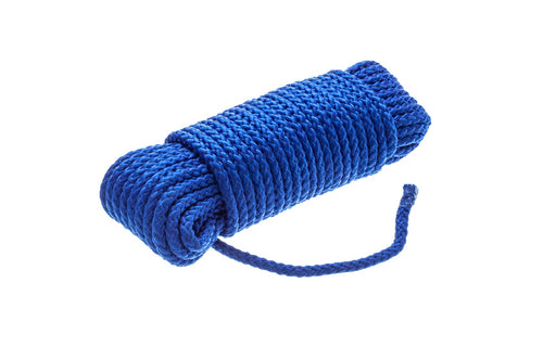 Hollow Braided Polypropylene Utility Line Attwood 11713-2, 5/16-Inch Thickness, 50 Feet Length, Blue