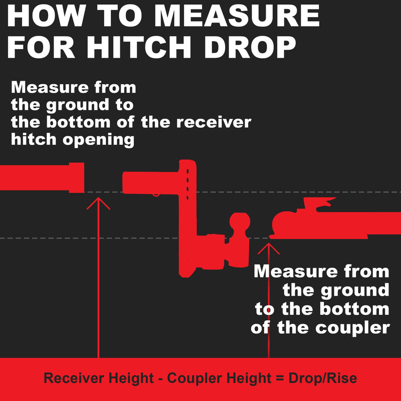 Trimax TRZ12ALHD Heavy Duty 12" Pin & Clip Aluminum Drop Hitch For 2-1/2" Receivers Includes Dual Balls, Silver