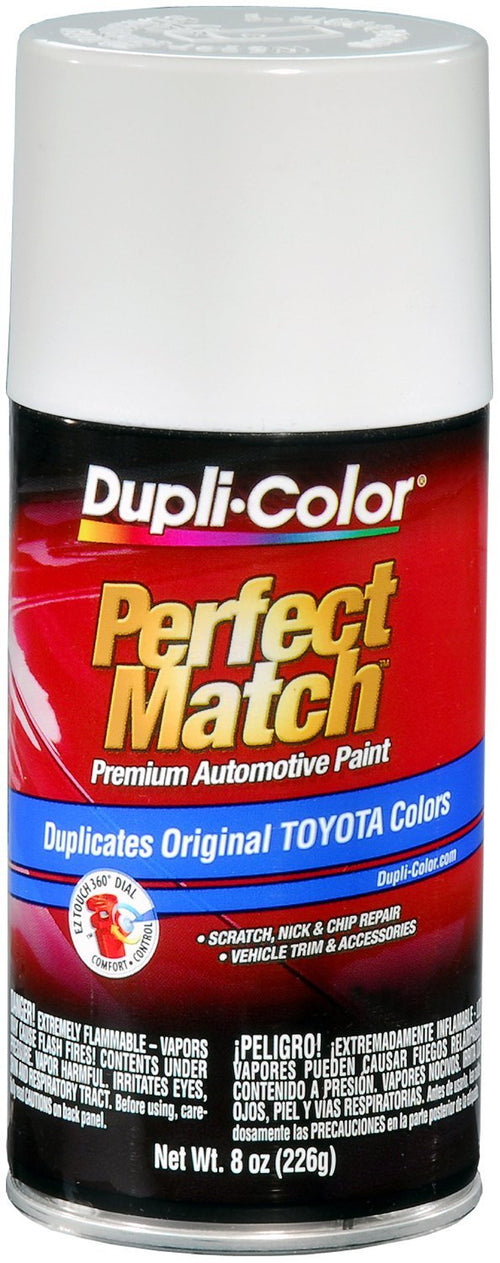 Toyota Dupli-Color BTY1556 Super White II Exact-Match Automotive Paint - 8 oz. Aerosol