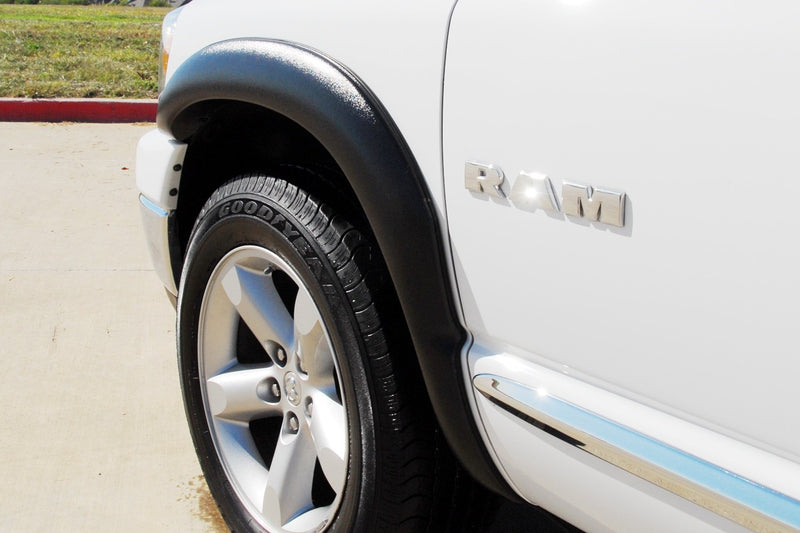Lund Elite Series SX203TA Black Sport Style Textured Front Fender Flare - 2 Piece