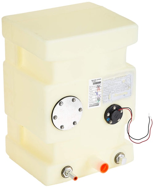 Below Deck Permanent Fuel Tank Moeller Marine 032612, 12 Gallon - 20.00 in. L x 14.00 in. W x 14.50 in. H