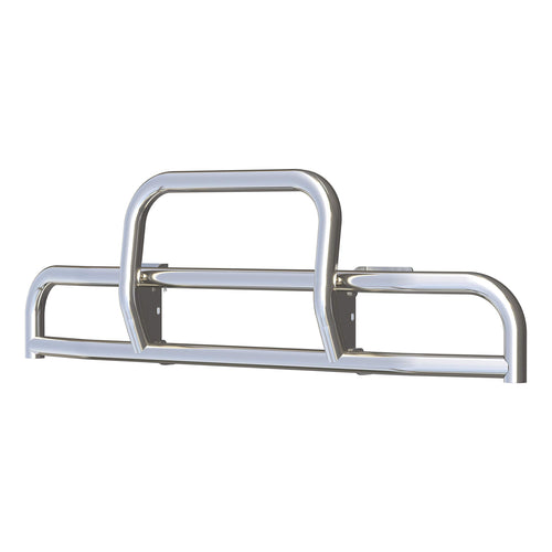 Tuff Guard II Retrac 335600 Polished Stainless Steel Semi Truck Bumper Guard, Select Freightliner Columbia