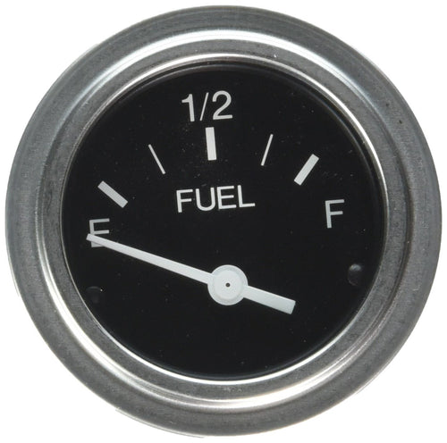 Heavy Duty Sierra International 80150P Fuel Gauge for Inboard & Diesel Engines, 2"
