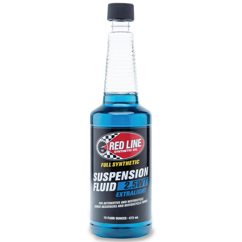 2.5WT Red Line Extralight Synthetic Suspension Fluid (Blue) - 16 Ounce