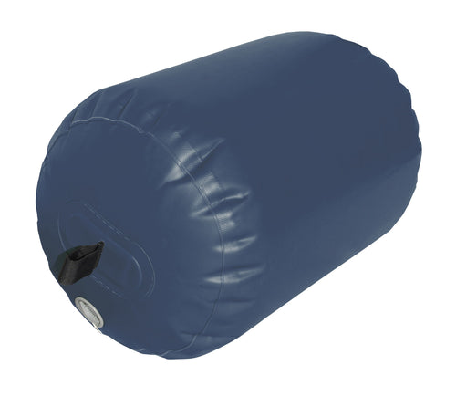 Inflatable Super Duty Yacht Fenders, Navy (18" D x 29" L)