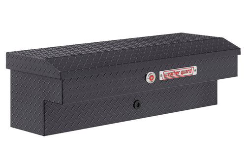 Weather Guard 41in Model 184-6-04 Lo-Side Box, Aluminum, Gunmetal Gray, 3.0 cu ft
