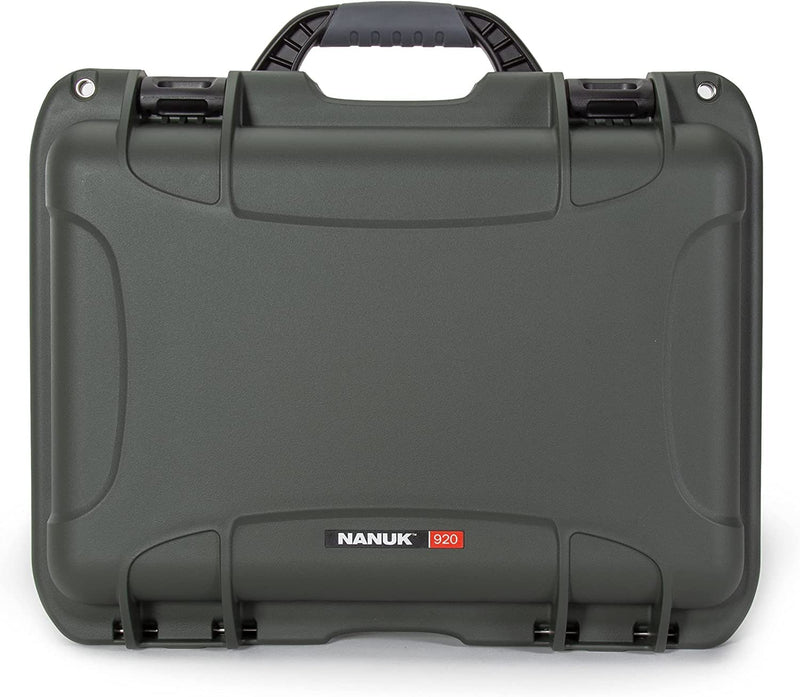 Nanuk Waterproof Hard Case 920 with Custom Foam Insert for DJI Ronin-S 3 Mini - Olive