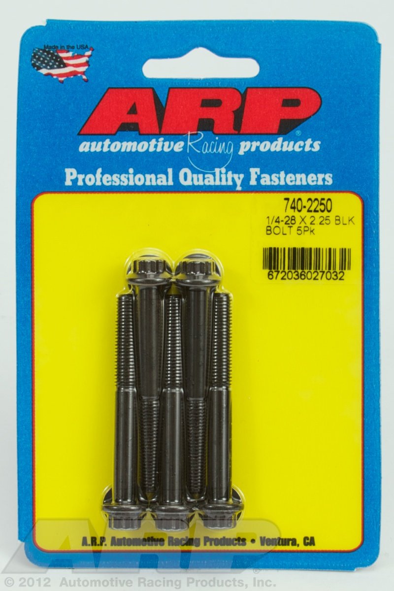 Black ARP (740-2250) Oxide Bolt