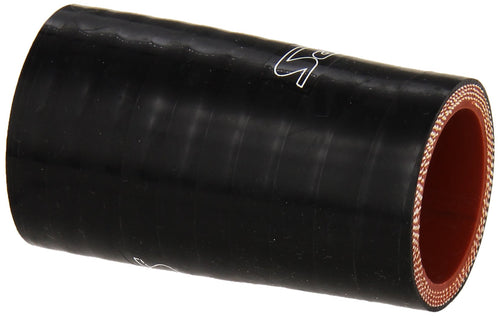 HPS Silicone HTSR-125-138-BLK High Temperature 4-ply Reinforced Reducer Coupler Hose, 100 PSI Maximum Pressure, 3" Length, 1-1/4" > 1-3/8" ID, Black