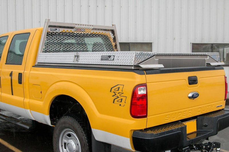 Low Side Tool Box 65X16X16 with Smooth Aluminum Base/Diamond Plate LID