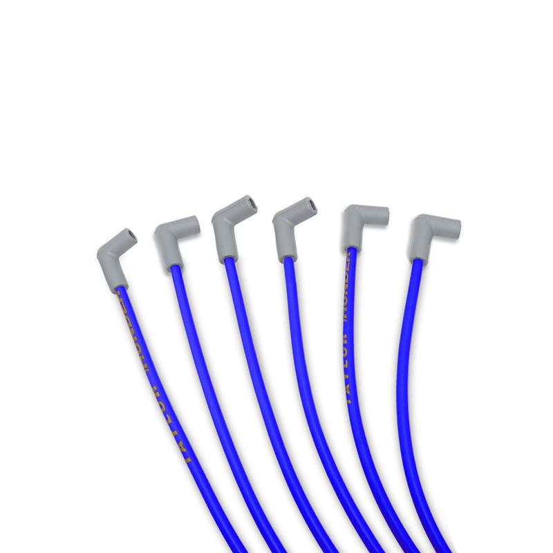 Thundervolt 8.2 Taylor Cable custom 6 cyl blue
