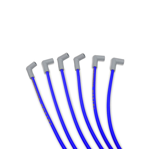 Thundervolt 8.2 Taylor Cable custom 6 cyl blue