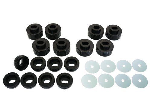 W93567 Whiteline Body Mount Bushing Assembly Compatible with 07-10 Chevrolet, GMC