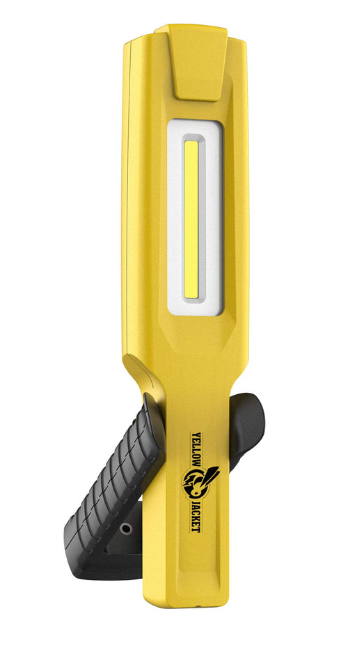 600 Lumen Yellow Jacket LED Rechargeable Handheld Task Light with Magnetic Base and Hang Hook (HHL1060R)