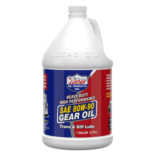 Lucas Oil 10046 Heavy Duty Gear Oil SAE 80W-90 - 1 Gallon