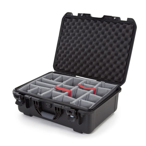 Nanuk 940 Large Series Lightweight NK-7 Resin Waterproof Protective Case with Padded Dividers, Black