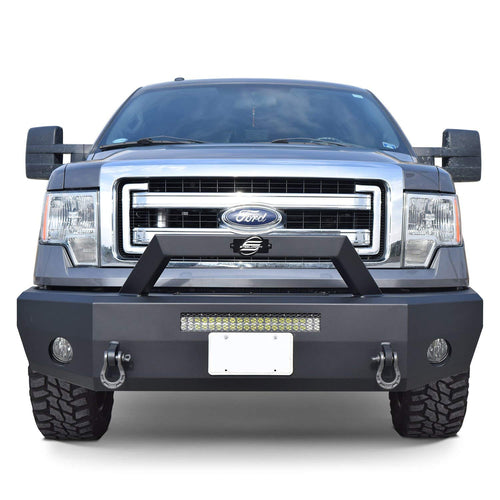 Elevation Bullnose Front Bumper Steelcraft 70-11410 Textured Black Elevation Bullnose Front Bumper
