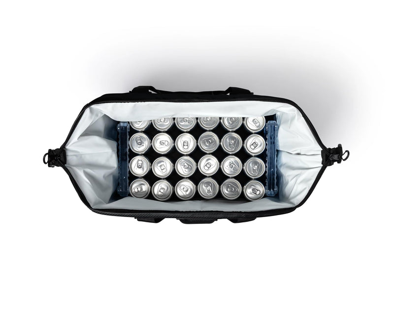 AO Coolers Carbon Expedition Soft Cooler with High-Density Insulation, Black, 48-Can