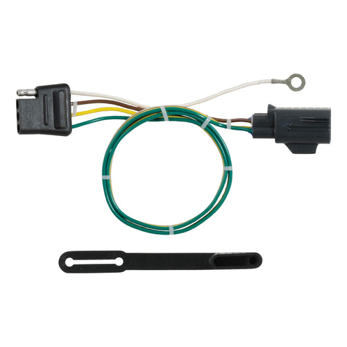 CURT 56293 Custom Vehicle-Side 4-Pin Trailer Wiring Harness, Fits Select Land Rover Range Rover, Sport