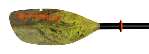 Pescador Perception Kayaks Adjustable Fishing Paddle -2 Piece Moss camo, 230-250cm/90.5-98.5”