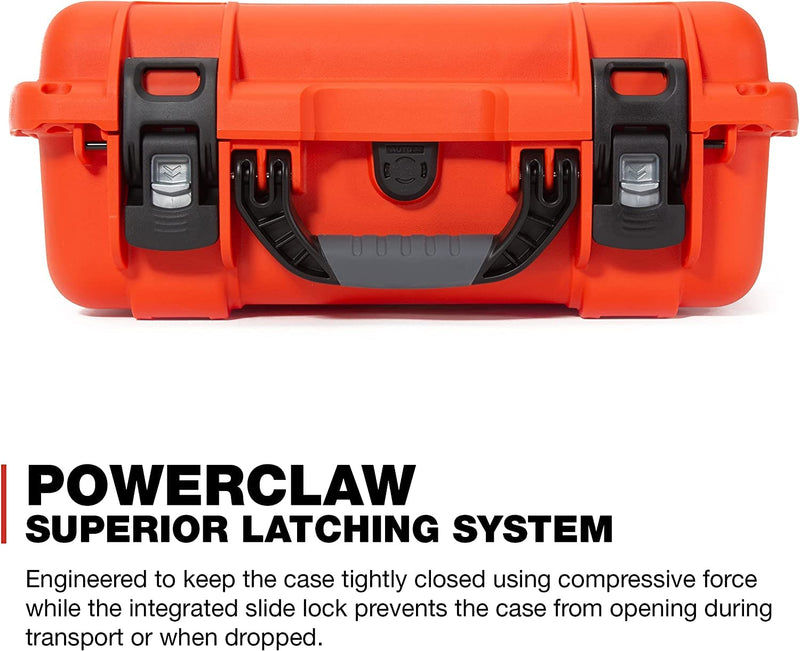 Nanuk Waterproof Hard Case 920 with Custom Foam Insert for DJI Ronin-S 3 Mini - Orange