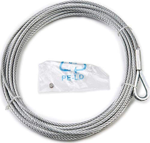 Replacement Cable Rope WARN 93330 for Drill Winch