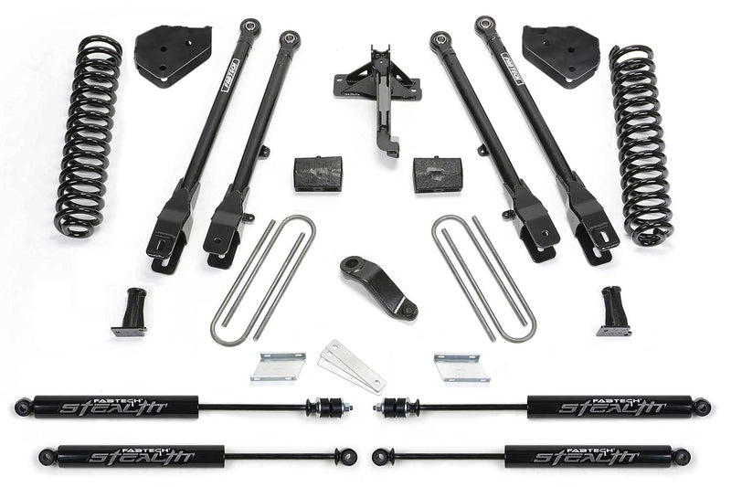 6 Fabtech 4LINK STLH Coil 2018 F45/550 Diesel