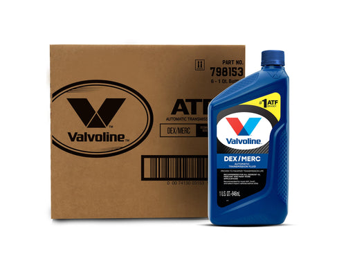 Automatic Transmission Fluid Valvoline DEX/MERC (ATF) 1 QT, Case of 6