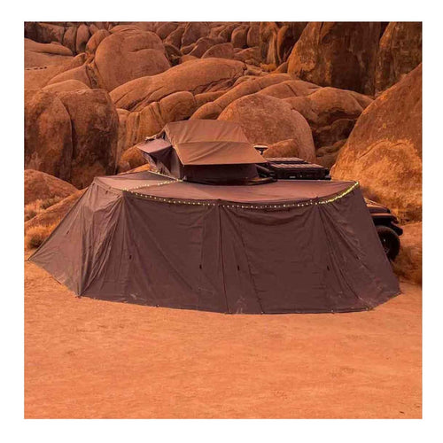 HD Nomadic 270 Passengers Side Awning Walls 1, 2, and 3 Kit | Dark Grey | Awning Separately Sold | 19549908