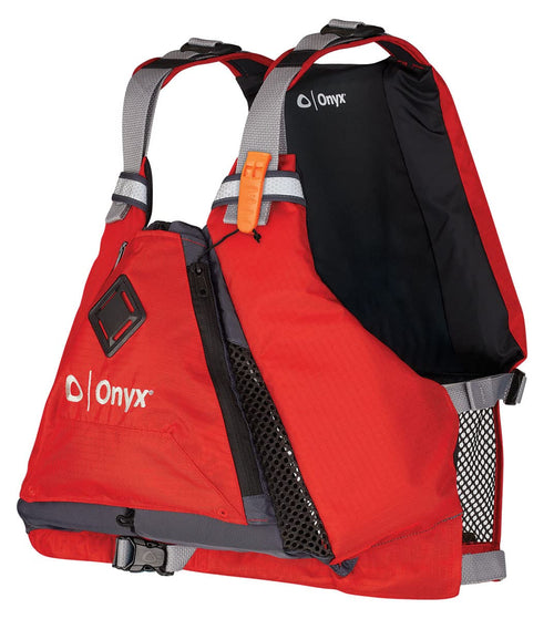 MoveVent Onyx Torsion USCG Approved Paddle Sports Life Jacket, Red, X-Small/Samll