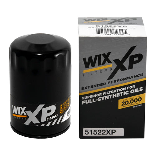 WIX XP 51522XP Oil Filter Replacement, Built for Synthetic Oil - Compatible With AMC (82-86), Buick (80-11), Cadillac (77-11), GM (99-12), Saturn (93-10), Jeep (81-86), Isuzu (03-09), Saab (06-09)