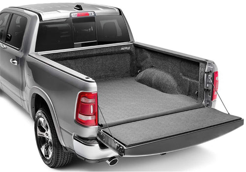 Impact Bed Liner Bedrug | Fits 2019 - 2024 Chevrolet Silverado / GMC Sierra 1500 79.4 Bed, New Body Style w/Out CrbnProBed (BRZSPRAYON required over Spray-In Liner), Charcoal Grey | ILC19SBK