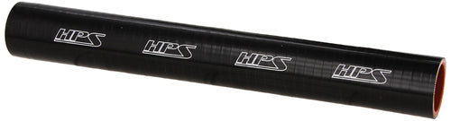 HPS Silicone HTST-125-BLK High Temperature 4-ply Reinforced Tube Coupler Hose, 80 PSI Maximum Pressure, 12" Length, 1-1/4" ID, Black