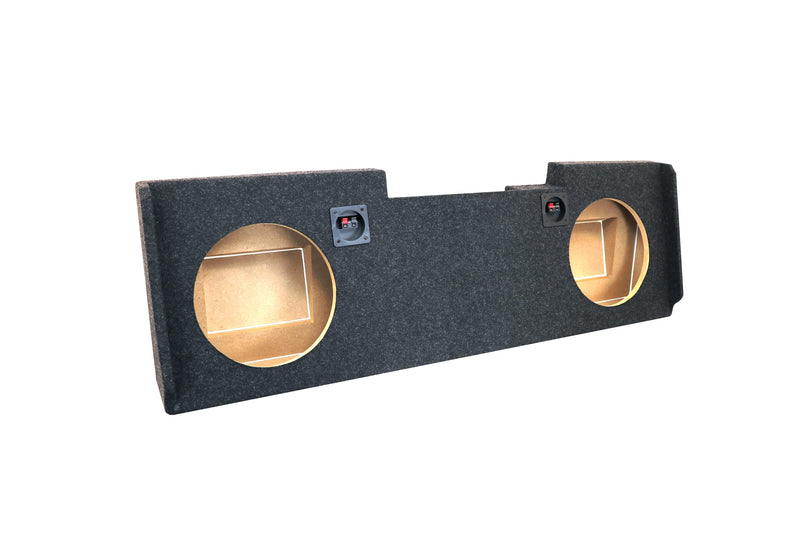 Bbox A184-12CPA Sealed Dual 12” Subwoofer Enclosure Fits 2014-2018 Chevrolet/GMC Silverado/Sierra Crew cab