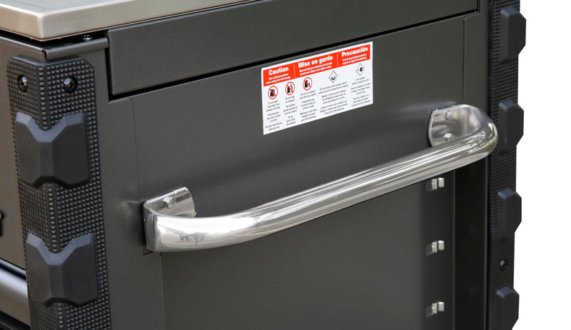 Pro Mechanics Cart Montezuma - Metallic Gray with Titanium-colored Aluminum pulls