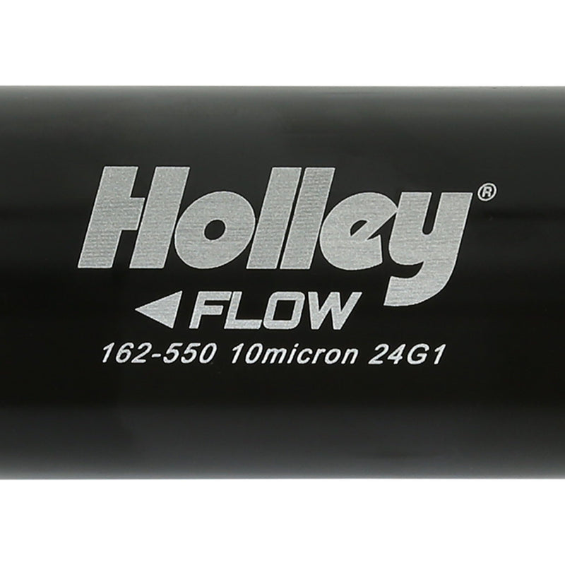 Holley 100 GPH HP Billet Fuel Filter 162-550