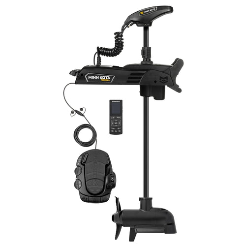 Minn Kota QUEST Terrova Brushless Bow-Mount Electric Trolling Motor with MEGA Side Imaging – 90/115 Lb. Thrust, 45 In. Shaft, Freshwater