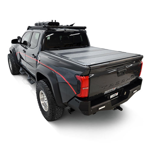 Westin Hard Tri-Fold Tonneau Cover 19-42785 Fits 2024-25 Toyota Tacoma 2WD/4WD 5' Bed