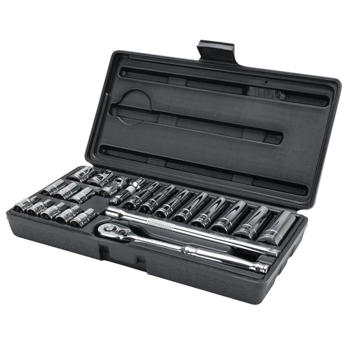 W36901 Performance Tool 1/4-Inch Drive SAE Socket Set, 22-Piece