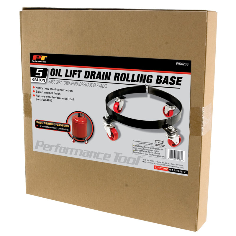 Rolling Base Performance Tool W54283 for Lift Drain