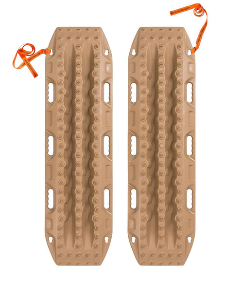 Maxtrax Car MKII Vehicle Automotive Extraction Recovery Board Set, Desert Tan