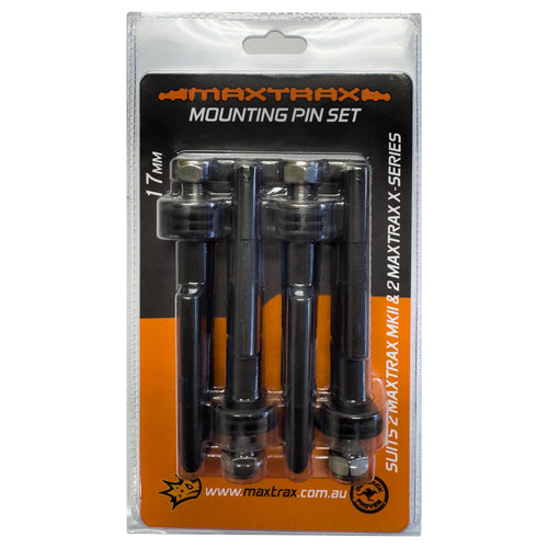 MAXTRAX Pin Set Mounting (17mm Combo for 1 Set of MAXTRAX Xtreme and 1 Set of MKII)