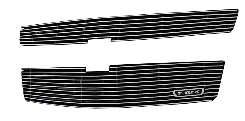T-Rex Grilles Billet Grille, 2015-2020 Suburban, Tahoe LT, LTZ Polished, 2 Pc, Overlay - PN #21055