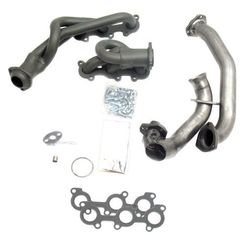 1-1/2" Shorty JBA Stainless Steel Titanium Ceramic Exhaust Header for Tacoma 3.4L
