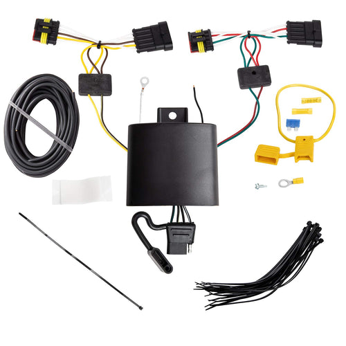 Tekonsha T-One® T-Connector Harness, 4-Way Flat, Select Compatible with Infiniti QX50
