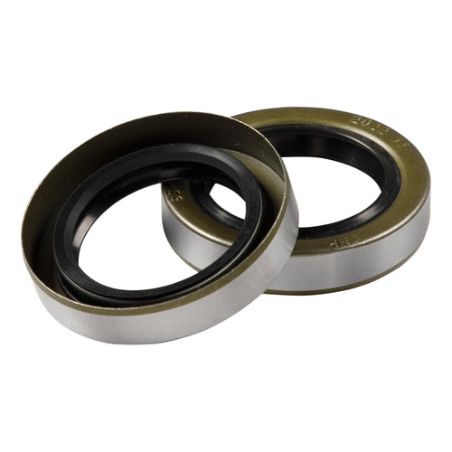 Lippert Grease Seal Double Lip for 3,500 to 4,400-lb. Trailer Axles with 2.561" Hub Bore Diameter, 1.719" Spindle Diameter, 1/2" Width, Grease Application (2-Pack) - 2023134654
