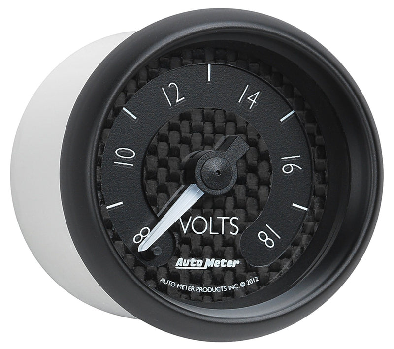 GT Series Auto Meter Electric Voltmeter Gauge 8091